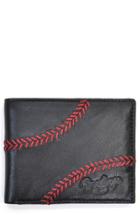 Men's Rawlings 'baseball Stitch' Leather Wallet -