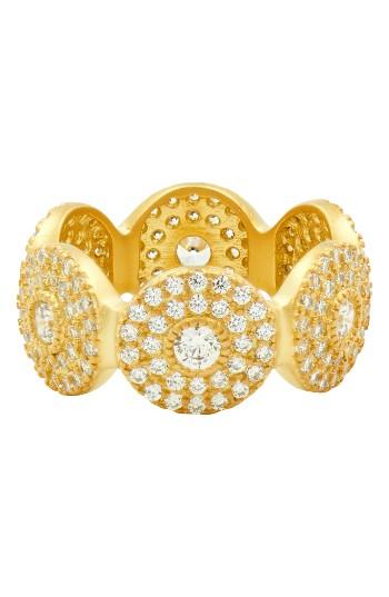 Women's Freida Rothman Amazonian Allure Pave Band Ring