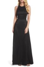 Women's Vera Wang Cotton Blend Gown - Black