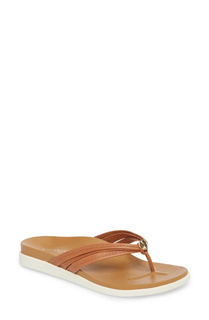 Women's Vionic Catalina Flip Flop .5 M - Brown