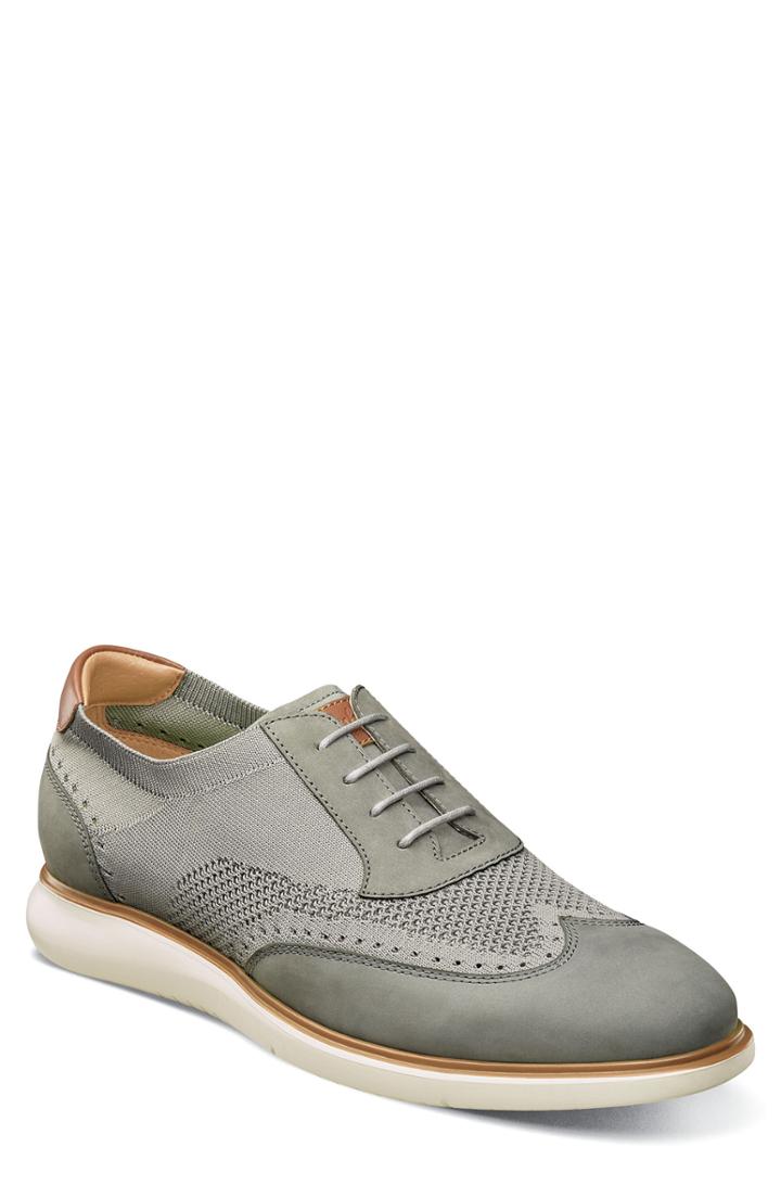 Men's Florsheim Fuel Wingtip D - Grey