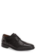 Men's Johnston & Murphy 'branning' Waterproof Cap Toe Derby M - Black