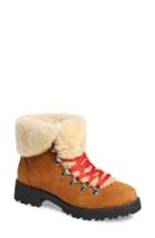 Women's J.crew Nordic Genuine Shearling Cuff Winter Boot