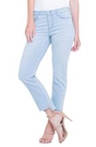 Women's Liverpool Jeans Company Jayden Crop Straight Leg Jeans - Blue