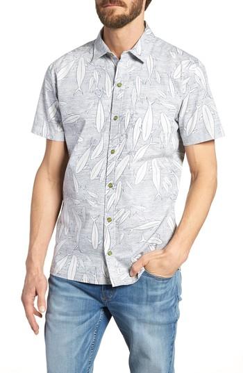 Men's Kahala Tuna Tornado Trim Fit Sport Shirt - White