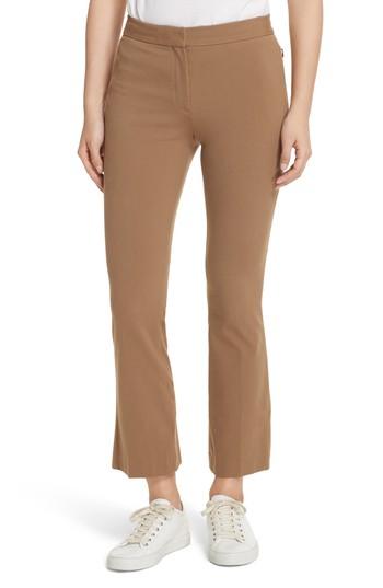 Women's Theory New Bistre Kick Flare Pants - White