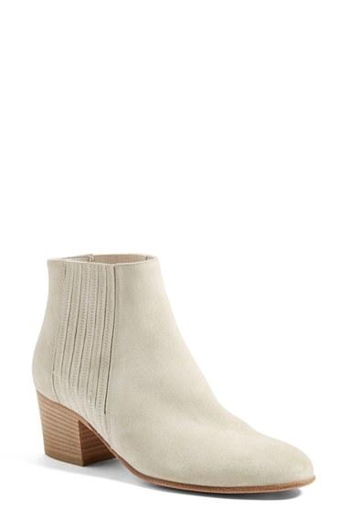 Women's Vince 'haider' Block Heel Bootie M - Grey