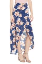 Women's Mimi Chica Floral Print Maxi Skirt