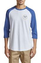 Men's Brixton Wheeler Graphic Baseball T-shirt, Size - White