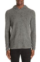 Men's John Varvatos Collection Wool Cashmere Hooded Sweater