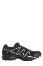 Men's Salomon Speedcross 4 Gtx Trail Running Shoes D - Black