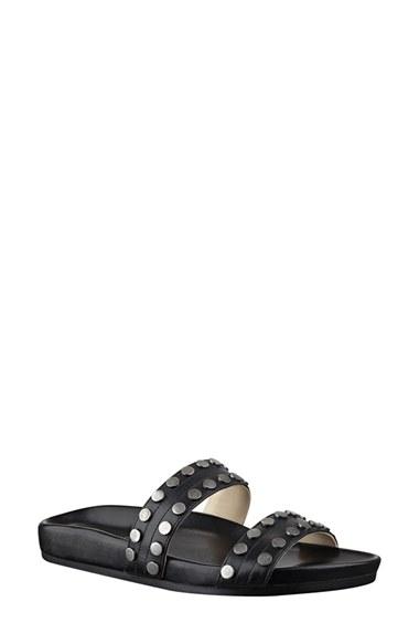 Women's Nine West 'zelise' Studded Slide Sandal