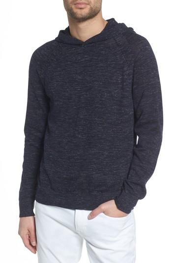 Men's Vince Long Sleeve Pullover Hoodie - Blue