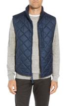 Men's Marc New York Chester Packable Quilted Vest - Blue