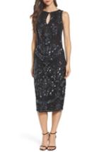 Women's Pisarro Nights Beaded Pencil Dress - Black