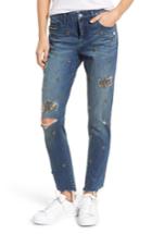 Women's Blanknyc Charm School Jeweled Girlfriend Jeans - Blue