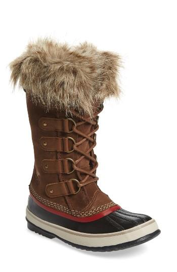 Women's Sorel 'joan Of Arctic' Waterproof Snow Boot M - Beige