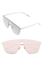 Women's Sunnyside La 65mm Mirrored Shield Sunglasses -