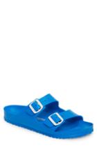 Men's Birkenstock 'essentials - Arizona Eva' Waterproof Slide Sandal -9.5us / 42eu D - Blue
