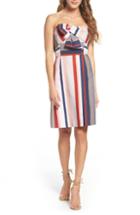 Women's Hayley Paige Occasions Embroidered Bodice Net Gown