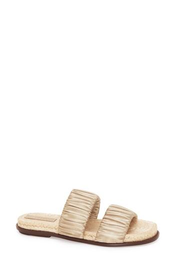 Women's Mercedes Castillo Espadrille Sandal M - Beige
