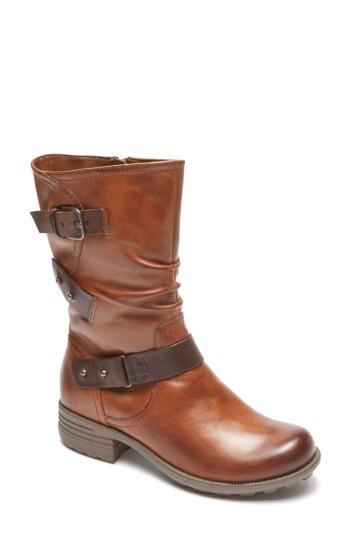 Women's Rockport Cobb Hill Brunswick Boot M - Brown