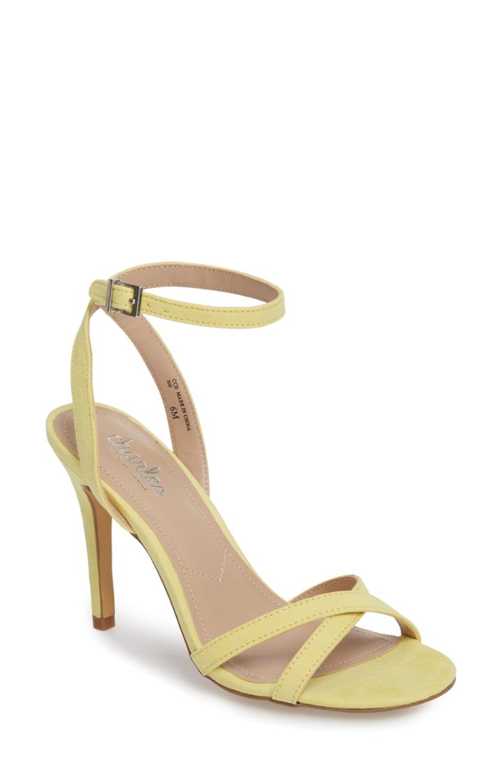 Women's Charles By Charles David Rome Sandal .5 M - Yellow