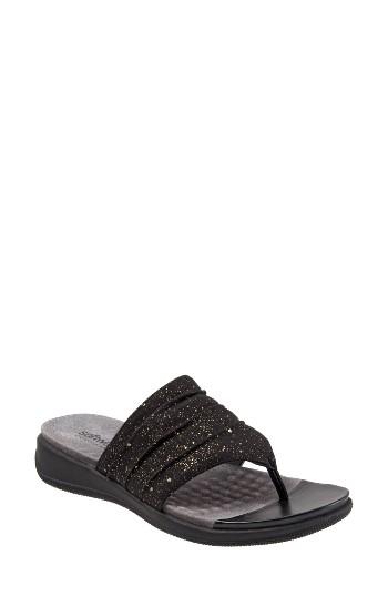 Women's Softwalk 'toma' Thong Sandal N - Black