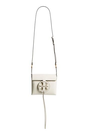 Tory Burch Miller Leather Crossbody Bag - White