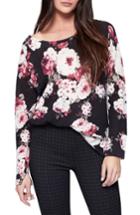 Women's Sanctuary Rose Bloom Sweater