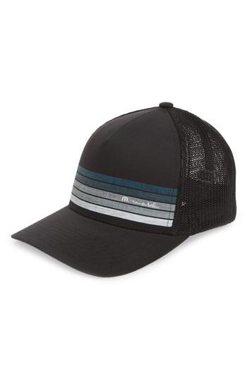 Men's Travis Mathew Mackay Trucker Hat - Black