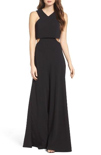 Women's Jill Jill Stuart Popover Crepe Gown