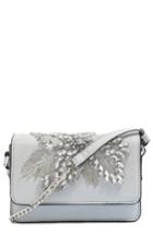 Topshop Ophira Sparkle Bead Crossbody - Blue