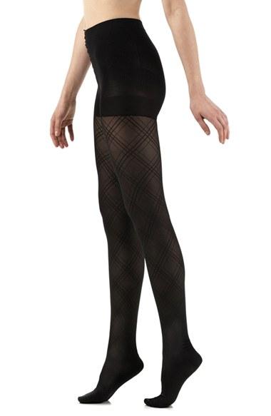 Women's Vim & Vigr Opaque Argyle Compression Tights