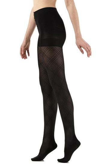 Women's Vim & Vigr Opaque Argyle Compression Tights