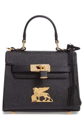 Mcm Mini Rgb Satchel - Black