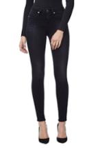 Women's Good American Good Waist Grommet Detail Skinny Jeans - Black