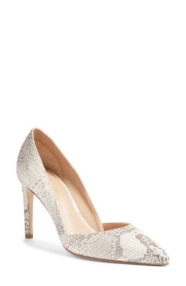 Women's Diane Von Furstenberg 'lille' D'orsay Pump .5 M - Beige