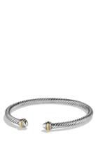 Women's David Yurman Cable Classics Bracelet With 18k Gold, 4mm