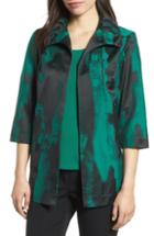 Women's Ming Wang Embellished Faux Suede Jacket