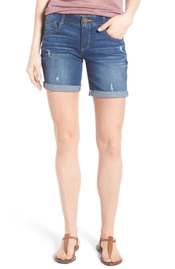Women's Wit & Wisdom Ab-solution Bermuda Denim Shorts