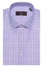 Men's Robert Talbott Tailored Fit Plaid Dress Shirt .5 - Red