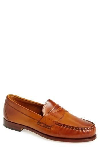 Men's Allen Edmonds 'cavanaugh' Penny Loafer Eee - Brown