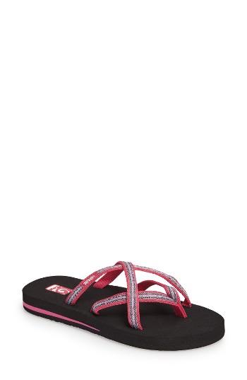 Women's Teva 'olowahu' Sandal M - Pink