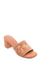 Women's Bernardo Footwear Bailey Slide Sandal M - Burgundy