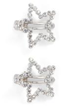 Tasha 'twinkle' Star Hair Clips, Size - Metallic