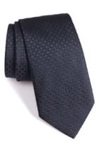 Men's Armani Collezioni Diamond Neat Tie, Size - Blue