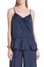 Women's The Fifth Label Spark Cutout Mock Neck Top - Grey