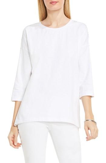 Women's Two By Vince Camuto Mixed Media Top