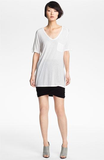 T By Alexander Wang Pocket Tee White